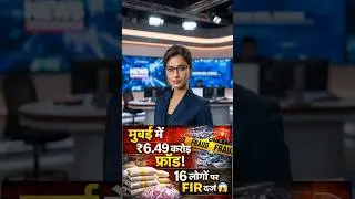 मुंबई में ₹6.49 करोड़ का बड़ा फ्रॉड 😱 | 16 लोगों पर FIR | Mumbai Crime News