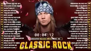 🎸 Classic Rock Legends ⚡ 70s 80s 90s | Greatest Rock Hits Ever | Pink Floyd, Guns N' Roses, AC/DC