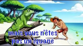 L'iguane et le touriste