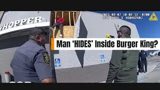 He HID in the Burger King Ceiling&hellip; Then BIT a Cop?! | You Won&rsquo;t Believe What Happened Next!