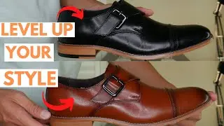 Обзор мужских классических туфель &mdash; STACY ADAMS, мужские монки Desmond Cap-Toe с ремешком