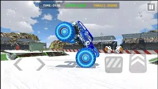 Monster Truck fire Mayhem! Insane Mega Ramp Stunts | Android Gameplay #2 🚛🔥