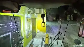 Опять снег❄️. Чищу и вывожу ❄️❄️❄️4 января 2026 г.