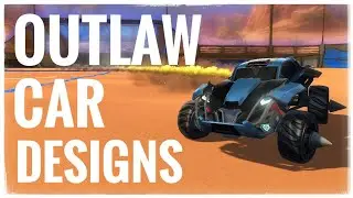 OUTLAW car designs for rocket league