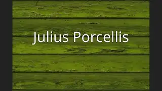 Julius Porcellis