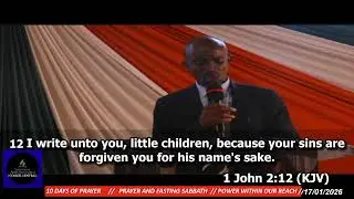 PRAYER AND FASTING SABBATH