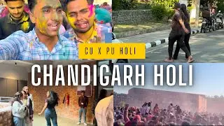 HOLI celebration In ((. CU. ))  X  ((  PU  )) ..| Full vlog // FUNN || Entertainment full #holivlog