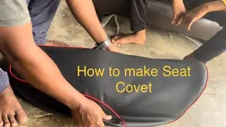 HOW TO MAKE SEAT COVER |  TAKE MEASUREMENT  |  CUTTING  |  STITCHING  |  And FITING FULL VIDEO