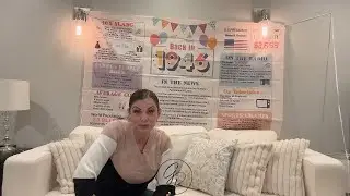 Праздничные украшения Amazon / Украшения Crenics на 80-летие / Благодаря им воспоминания и праздн...