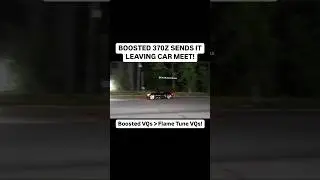 SUPERCHARGED 370Z SENT IT FOR THE BOYS! More VQ builds, less flame tunes! #shorts #nissan #370z