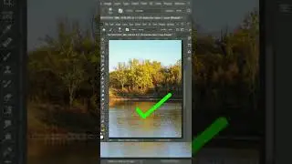 Create perfect Autumn/fall color grading in Photoshop #shorts