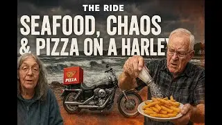 Day Trip to Harpswell Maine | Stoned Old Ladies, Seafood, & Redneck Harley Pizza Delivery s5e6