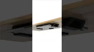 Soporte oculto bajo escritorio para Macbook y Notebook #macbook #apple #newo