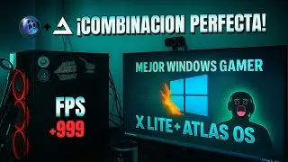 EL WINDOWS M&Aacute;S R&Aacute;PIDO PARA GAMING 2025 🚀 ATLAS OS + WINDOWS X LITE