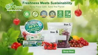 BIOGreen-Biodegradable Anti-Bacterial Zipper Bags