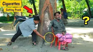 Cutting People's Cigarettes PRANK | STOP Smoking Prank 2022 So Funny Video!!