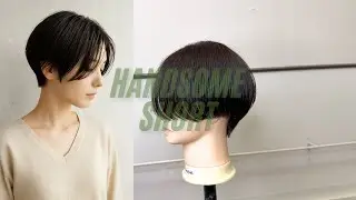 【haircut movie】handsome short　#shorthair  #haircut  #hair