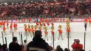 BGSU Hockey Pep Band Performs On Ice At Intermission!