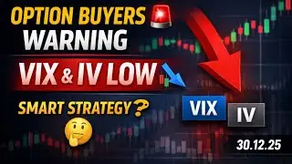 &ldquo;30.12.25 🔥 Option Buyer Warning! | India VIX & IV LOW 📉 Smart Trading Strategy Explained&rdquo;