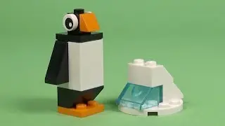 LEGO Penguin with Ice 001 Building Instructions - Classic 11011 