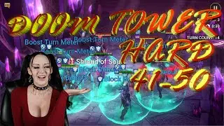 HARD Doom tower episode #17, RAID shadow legends RSL. floors 41-50