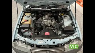 1991 Holden VN Executive V6 BT1 S.A. Police Car - Engine Video