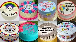 🌈🎉Children's Day Special Cake Design 2025/Children's Day Cake/Birthday Decoration Ideas At Home