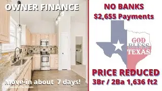 OWNER FINANCE HOME  | 3Br  | 2Ba  | 1,636 ft2 | Frisco, Texas 75035
