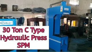 30 TON C TYPE HYDRAULIC PRESS (SPM) || OMKAR HYDRAULIC