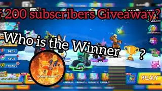  #frag |Who is the Winner of 200 Subscribers Giveaway❓🤠 - Frag Pro Shooter|