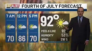 First Alert Forecast - June 3, 2025 - Noon