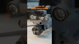 Drone Setup ASMR 🎧 Preparing the DJI Matrice 4E for Flight!