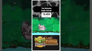 PVZ Fusion Building The Ultimate Magic Cattail #shorts