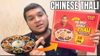 Wow China&rsquo;s Great Khali Thali 🍱 | Honest Food Review 😃 