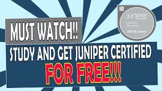 Get Juniper certified FOR FREE!