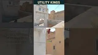 CS2 Dust2 short A stairs molly from A