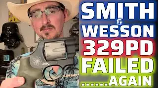 Smith & Wesson 329PD снова вышел из строя...