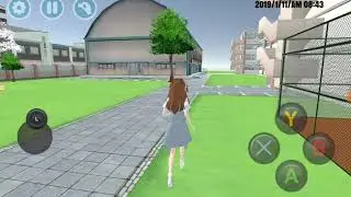 Куча деревьев и кустов!/ Обновление в игре High school Simulator 2019/