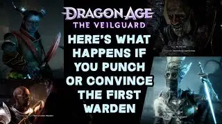 Dragon Age Veilguard: The result of convincing the First Warden and the consequences of punching him