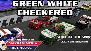 iRacing Green White Checkered Finish, NASCAR Trucks Sim Racing Martinsville Speedway
