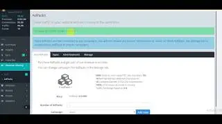 HOW TO BUY ANY AD PACKS.  MAKE A DEPOSIT FIRST.