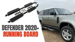 Titopena&reg; Side Steps Fit for Land Rover Defender 110 4dr L663 2020 2021 Running Board