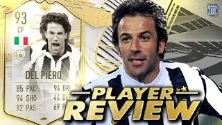 NO WAY?!😱 93 SBC PRIME ICON MOMENTS DEL PIERO PLAYER REVIEW! FIFA 21 ULTIMATE TEAM