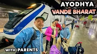 Riding The Vande Bharat Train To Ayodhya - Incredible Experience! ❤️🚄