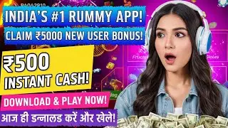 NEW 2026 FREE BONUS RUMMY APP | NEW BEST FREE BONUS RUMMY APP TODAY | TEEN PATTI REAL CASH