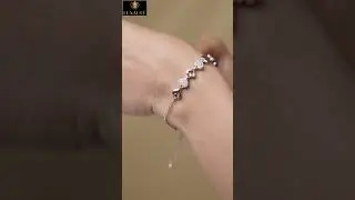 #Luxaore.com | Pure 925 Silver Bracelet for Women & Girls #silverbracelet #silverjewllery #bracelet