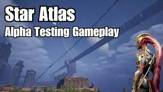 Star Atlas Alpha Gameplay in Showroom