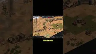 MAstering Infantry Armor and Barrack Spam #AgeofEmpires2 #AOE2  #ControllerGaming #aoe2shorts