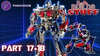 Набор Fanhome Transformers Optimus Prime (Bayverse) (Часть 17-18): EmGo Builds Stuff