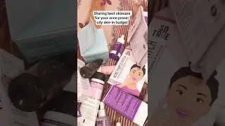#oilyskinroutine #acneproneskin #acnejourney #budgetskincare #dotandkey #dermaco #urbanyog